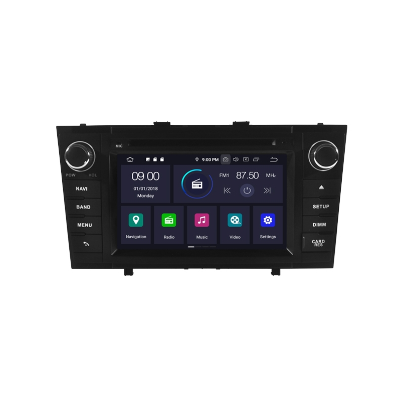 Toyota Avensis T27 (2008-2013) Universal Car Multimedia Player Android 10  with GPS Navigation, 7 inch, 4Gb RAM, 64 Gb ROM