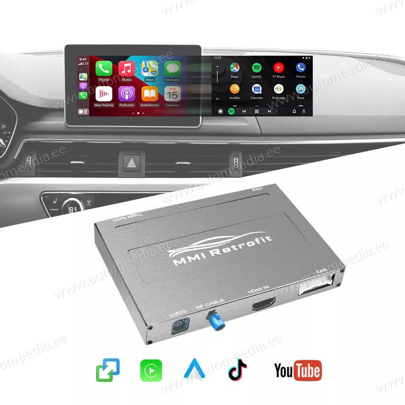 Android Auto Interface Box Apple CarPlay Android Auto Interface box Audi Q3 Q5 Q7 A3 A4 A5 A6 C7 ...