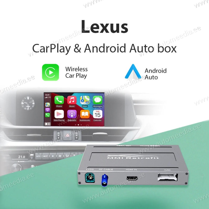 CarPlay & Android Auto box LEXUS | IS | LS | RX | UX | ES | GS | (2014 ...