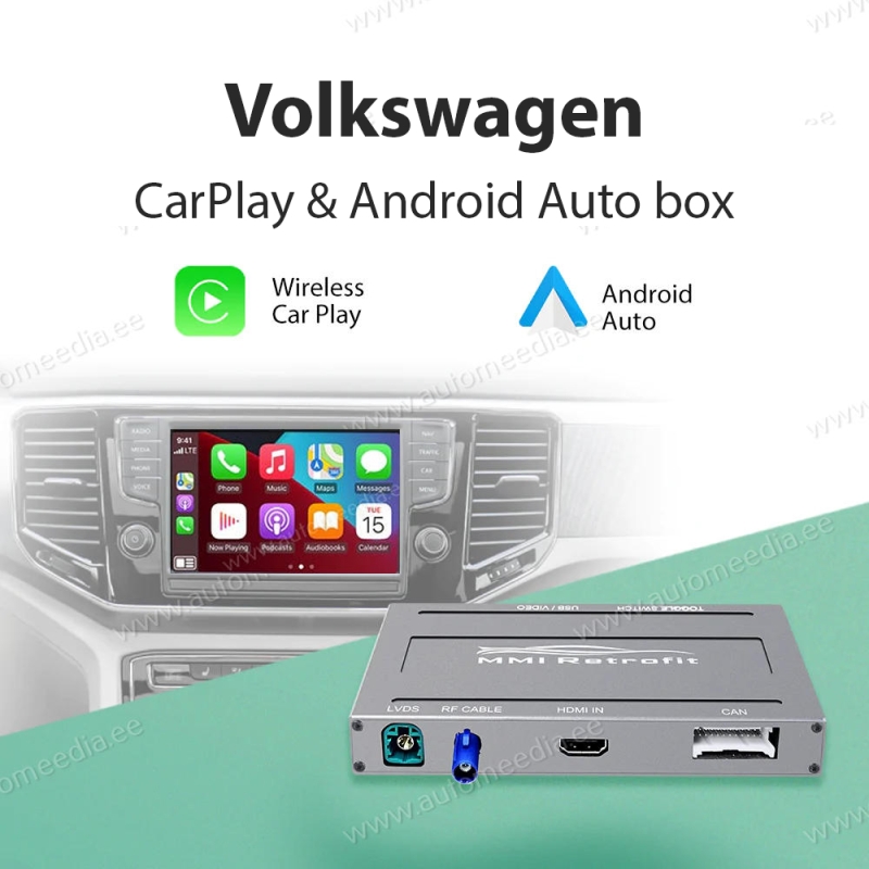 Carplay & AndroidAuto MMI box Volkswagen VW Golf, Passat B8, Tiguan, T-Roc