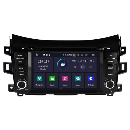 NISSAN | NAVARA | ALASKAN | 2014-2021 Mudelipõhine Android 10 auto GPS multimeediakeskus | 8" tollise ekraaniga | 4Gb RAM | 64 Gb ROM | DVD mängijaga naviraadio