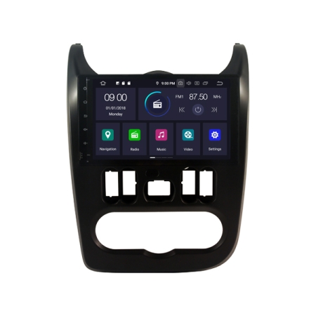 Dacia DUSTER (2010-2018) Mudelipõhine Android 10 auto GPS multimeediakeskus | 9" tollise ekraaniga | 4Gb RAM | 64 Gb ROM | DVD mängijaga naviraadio