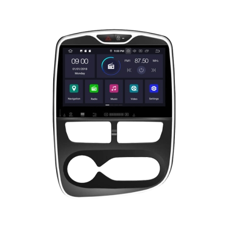 RENAULT CLIO (2012-2015) Mudelipõhine Android 10 auto GPS multimeediakeskus | 10.1" tollise ekraaniga | 4Gb RAM | 64 Gb ROM | DVD mängijaga naviraadio