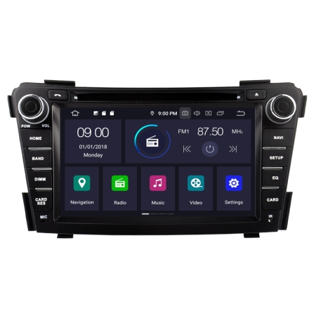 HYUNDAI I40 (2011-2016) Mudelipõhine Android 10 auto GPS multimeediakeskus | 7" tollise ekraaniga | 4Gb RAM | 64 Gb ROM | DVD mängijaga naviraadio