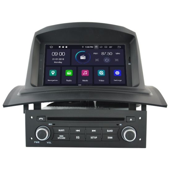 RENAULT Megane II / Fluence (2002-2008) Mudelipõhine Android 10 auto GPS multimeediakeskus | 7" tollise ekraaniga | 4Gb RAM | 64 Gb ROM | DVD mängijaga naviraadio
