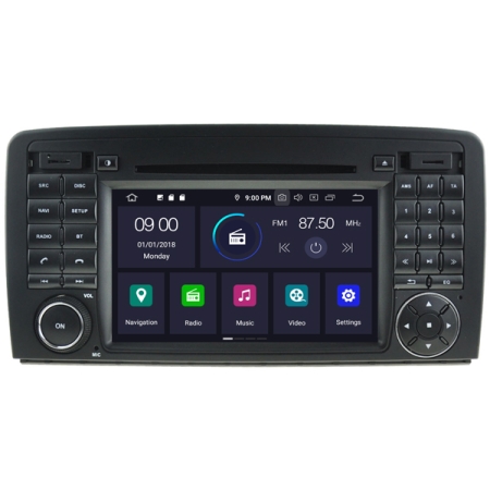 Mercedes-Benz R-Class | W251 (2006-2012) Mudelipõhine Android 10 auto GPS multimeediakeskus | 7" tollise ekraaniga | 4Gb RAM | 64 Gb ROM | DVD mängijaga naviraadio