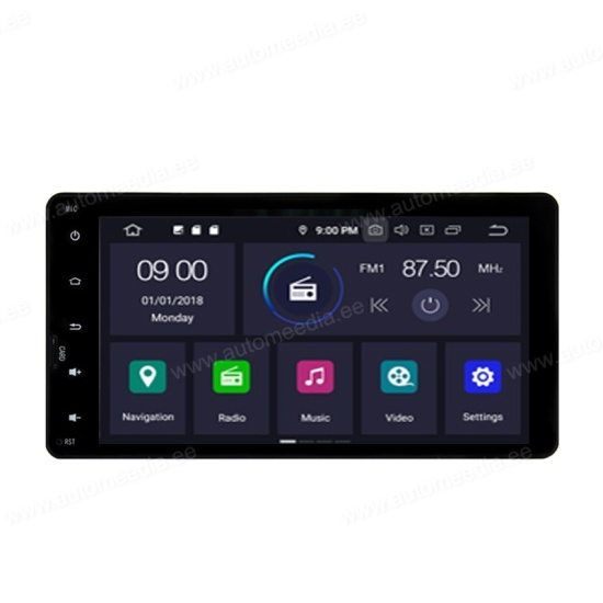 MITSUBISHI OUTLANDER XL (2012->) /LANCER-X (2013->) /ASX (2013->) Mudelipõhine Android 10 auto GPS multimeediakeskus | 7" tollise ekraaniga | 4Gb RAM | 64 Gb ROM | DVD mängijaga naviraadio