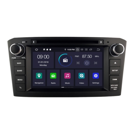 Toyota Avensis T25 (2002-2008) Mudelipõhine Android 10 auto GPS multimeediakeskus | 7" tollise ekraaniga | 4Gb RAM | 64 Gb ROM | DVD mängijaga naviraadio