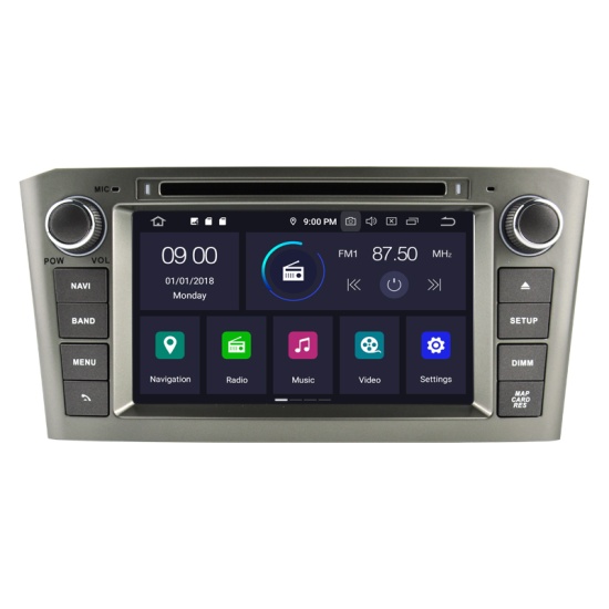 Toyota Avensis T25 (2002-2008) Mudelipõhine Android 10 auto GPS multimeediakeskus | 7" tollise ekraaniga | 4Gb RAM | 64 Gb ROM | DVD mängijaga naviraadio