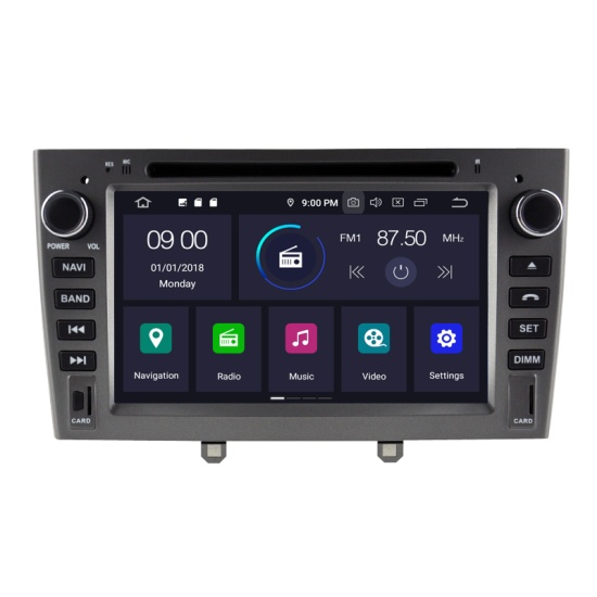 PEUGEOT 408 (2010-2011) Mudelipõhine Android 10 auto GPS multimeediakeskus | 7" tollise ekraaniga | 4Gb RAM | 64 Gb ROM | DVD mängijaga naviraadio