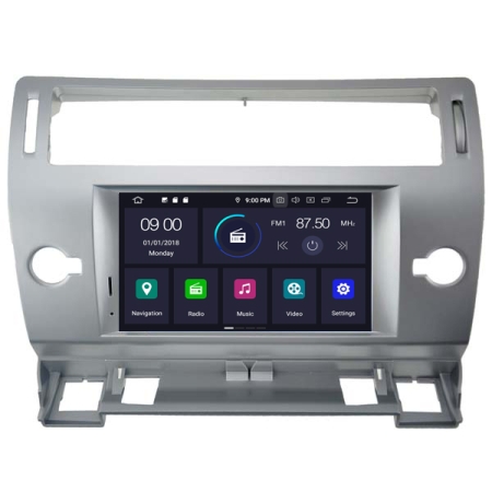 CITROEN C4 (2004-2012) Mudelipõhine Android 10 auto GPS multimeediakeskus | 7" tollise ekraaniga | 4Gb RAM | 64 Gb ROM | DVD mängijaga naviraadio