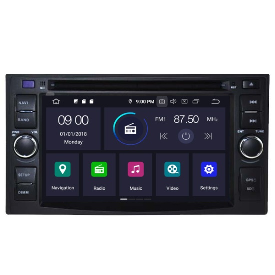 KIA Sportage 2004-2010/CEED 2006-2009/Sorento 2002-2009/Optima 2005-2010/Rio 2005-2011/Carens 2006-2011 Mudelipõhine Android 10 auto GPS multimeediakeskus | 6.2" tollise ekraaniga | 4Gb RAM | 64 Gb ROM | DVD mängijaga naviraadio
