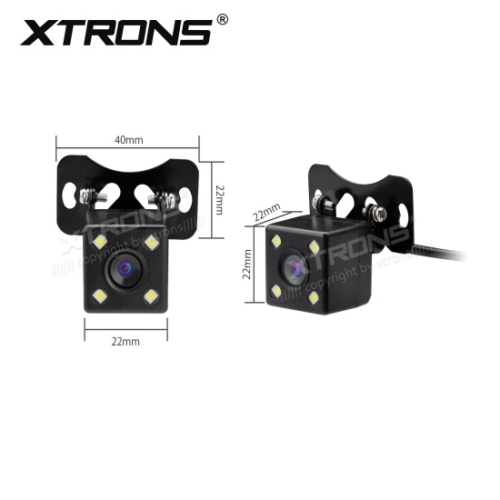 cam24v01-Universaalne 24V veoauto/bussi parkimiskaamera 170 kraadise nurgaga, RCA liitmikuga Xtrons multimeedia naviraadiole