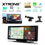 9.33" tolline CarPlay ja Android Auto ekraan koos videoregistraatori ja tagurdus kaameraga