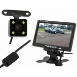 7" Wireless Camera System set with 1 LCD + 1 Camera + Video Transmitter