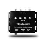 Video splitter / video signal amplifier for four different displays | Xtrons BOS002
