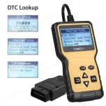 OBDII diagnostic handheld scanner for reading and clearing error codes