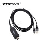 Адаптер AV-кабеля Lightning / HDMI TV для Apple iphone 5 6 7 8 X и ipad | Xtrons HDTV04
