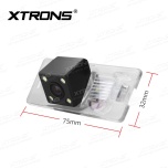 Audi Q5 / A5 / TT reversing camera compatible with Android player | Xtrons CAMATT002