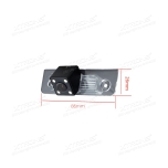 Skoda Octavia 2010 reversing camera compatible with Android player | Xtrons CAMSKOT01