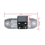 Volvo S80L / S40L / S80 / S40 reversing camera compatible with Android player | Xtrons CAMVVSC01