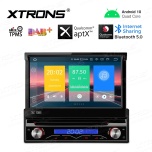 1 DIN Автомобильная магнитола Android 10 с GPS навигацией | 7" дюймов экран | 2Gb RAM | 16 Gb ROM | DVD-привод