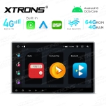 1 DIN Universal Car Multimedia Player Android 10 with GPS Navigation | 10.1" inch | 4Gb RAM | 64 Gb ROM | Car Stereo | Apple CarPlay & Android Auto built-in