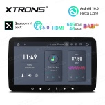 1 DIN Android 10 auto GPS multimedia näyttösoitin | BIG SCREEN 10.1" tuuman kosketusnäyttö | 4Gb RAM | 64 Gb ROM