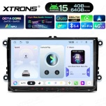 VW Passat B6 | B7 | Multivan | Transporter T5 | T6 | Amarok | Tiguan | Touran | Sharan Android 14  | GPS auto radio un multimediju centrs