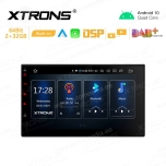 2 DIN Universal Car Multimedia Player Android 10 with GPS Navigation | 7inch | 2Gb RAM | 32 Gb ROM | Car Stereo | Apple CarPlay & Android Auto built-in