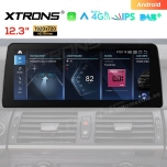 12.3" tollise ekraaniga | BMW X5 | X6 | E70 | 71 iDrive CCC (2007-2010) Android 12 GPS multimeedia keskus