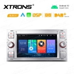 Ford (2005-2009) | Transit | S-Max | C-Max | Galaaxy | Connect Universal Car Multimedia Player Android 10 with GPS Navigation | 7" inch | 2Gb RAM | 32 Gb ROM | Car Stereo | wired CarPlay built-in