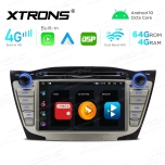 Hyundai IX35 | Tucson II (2009-2015)  Android 10 auto GPS multimeediakeskus | 7" tollise ekraaniga | 4Gb RAM | 64 Gb ROM | DVD mängijaga naviraadio | Apple CarPlay & Android Auto