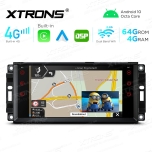 Jeep | Dodge | Chrysler | Grand Cherokee | Compass | Pateiot | 300C Universal Car Multimedia Player Android 10 with GPS Navigation | 7" inch | 4Gb RAM | 64 Gb ROM | DVD Player | Apple CarPlay & Android Auto built-in