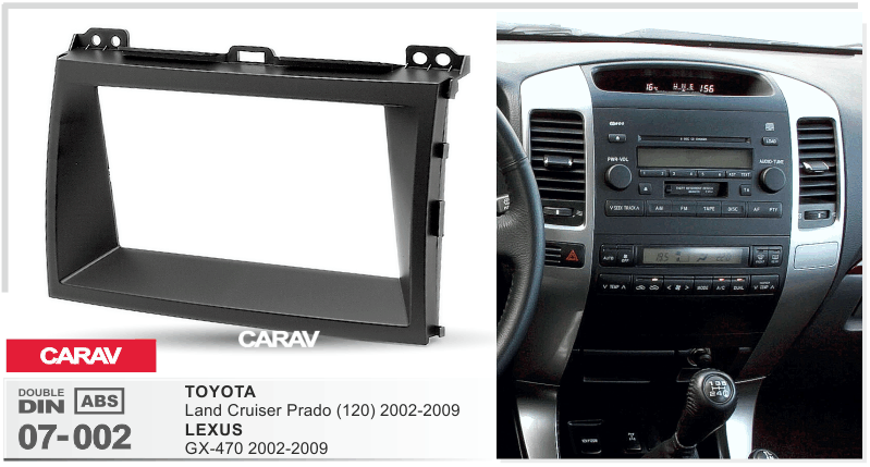 TOYOTA Land Cruiser Prado (120) 2002-2009 / LEXUS GX 470 2002-2009