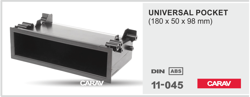 UNIVERSAL POCKET  merkkikohtainen soitin asennuskehys  CARAV 11-045