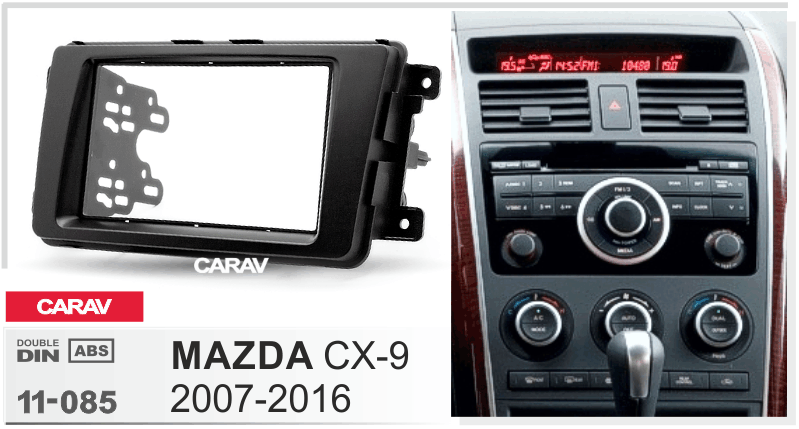 MAZDA CX-9 2007-2016  Car Stereo Facia Panel Fitting Surround  CARAV 11-085