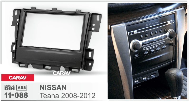 NISSAN Teana 2008-2012  maki mudelikohane paigaldusraam  CARAV 11-088