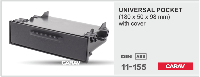 UNIVERSAL POCKET  merkkikohtainen soitin asennuskehys  CARAV 11-155