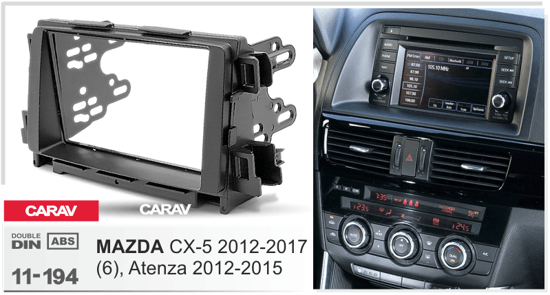 MAZDA 6, Atenza 2012-2015; CX-5 2011-2017