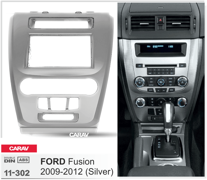 FORD Fusion 2009-2012  maki mudelikohane paigaldusraam  CARAV 11-302