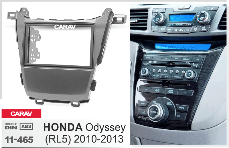 HONDA Odyssey (RL5) 2010-2013  Car Stereo Facia Panel Fitting Surround  CARAV 11-465
