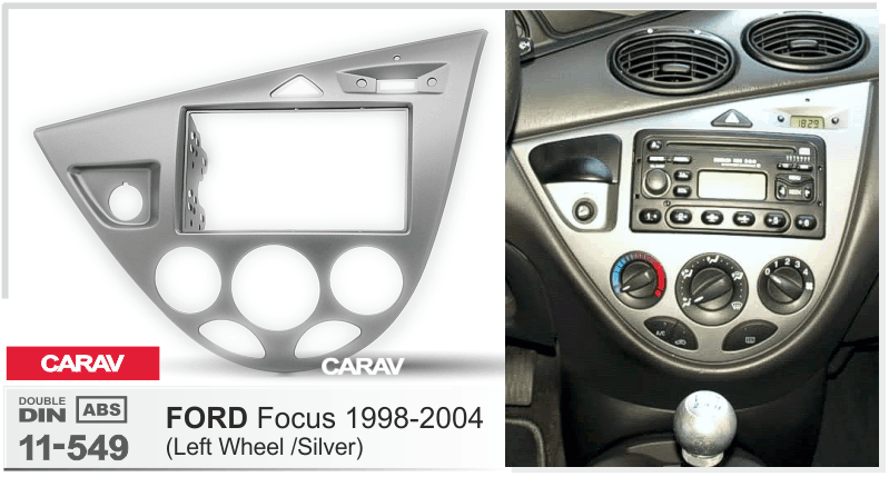 FORD Focus 1998-2004    Car Stereo Facia Panel Fitting Surround  CARAV 11-549