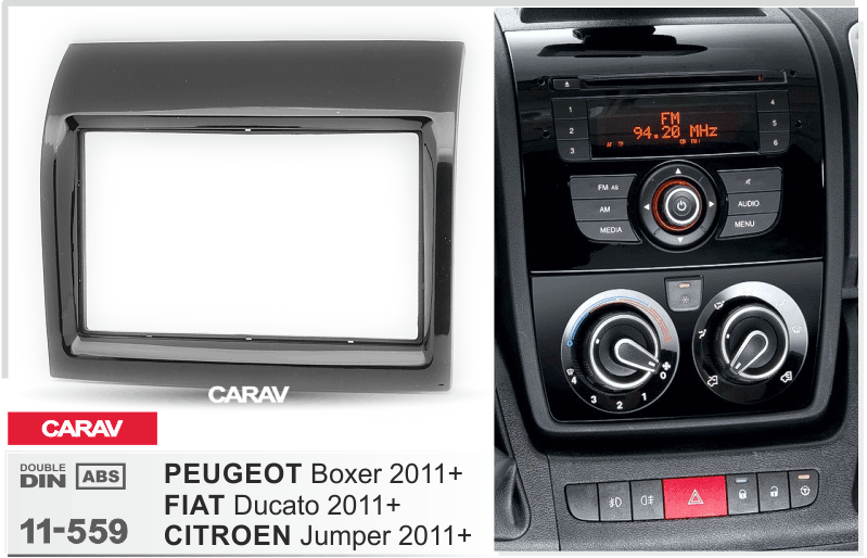 CITROEN Jumper, Relay 2011+ / PEUGEOT Boxer 2011+ / FIAT Ducato 2011+