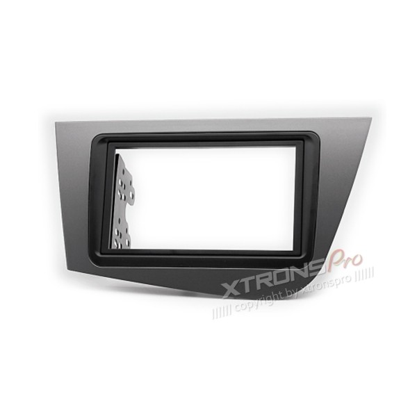 SEAT Leon 2005-2012 2-DIN Car Stereo  Din Facia Panel Fitting Surround XTRONS PRO 11-609