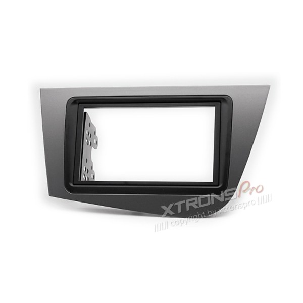 SEAT Leon 2005-2012 2-DIN Radio instalācijas paneļi, pārejas rāmīši XTRONS PRO 11-609