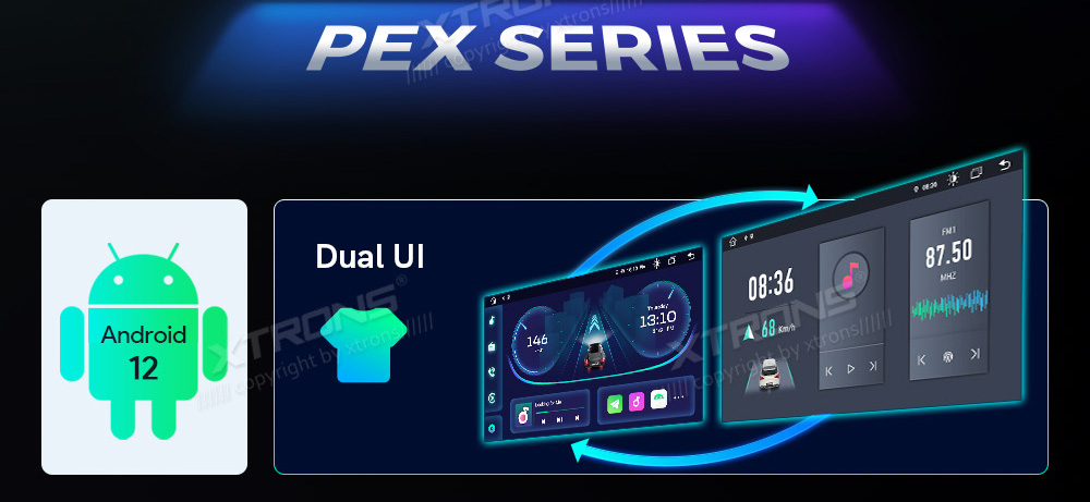 HYUNDAI ix35 (2009-2015)  XTRONS PEX7235H XTRONS PEX7235H UI design of user interface