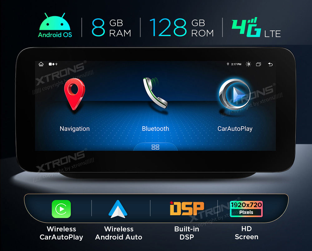 Mercedes-Benz E-Class (2013-2014) | W212 | NTG4.5 | NTG4.7  XTRONS QAM1245M12EL XTRONS QAM1245M12EL UI design of user interface