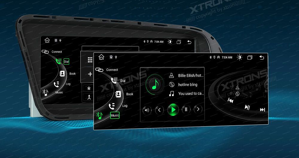 XTRONS Audi  kädet vapaana Hands free puhelut & musiikin striimaus
