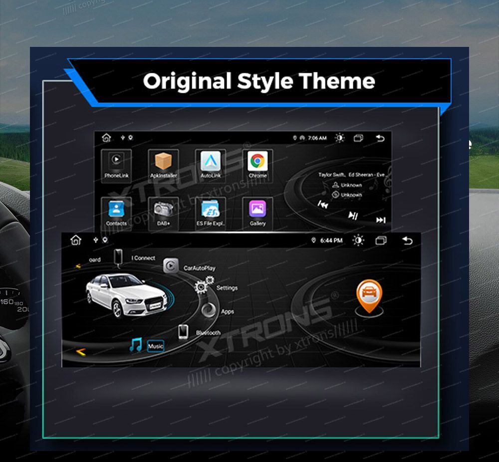 Audi A5 (2008 - 2016) | Audi concert & Audi symphony  XTRONS QEA82UC_A8_A5_L XTRONS QEA82UC_A8_A5_L UI design of user interface